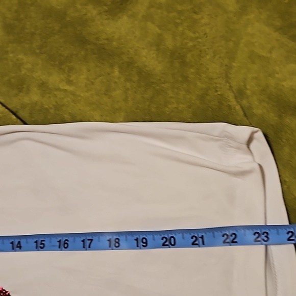 3 Holiday Juniors Top Red Sequin What The Elf? A Little Nice A Lot Of Naughty L - Picture 3 of 12